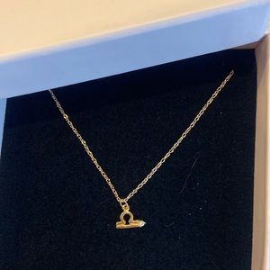 Stone and Strand Libra Gold / Diamond necklace new in box